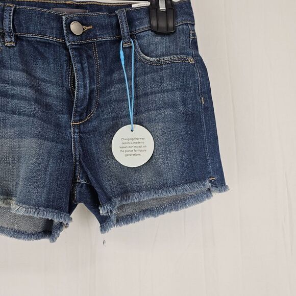 NWT DL1961 Girls Lucy Jeans Shorts size 16 Cut off Raw Hem Frayed - Picture 3 of 6